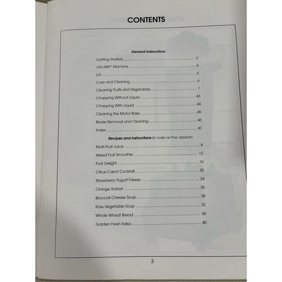 Cookbooks, Vitamix Cookbooks, (2), Getting Started and Versatile Vita-mix, 2006 - Picture 10 of 10